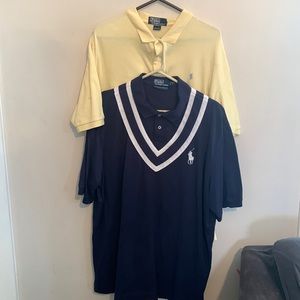 2 men’s polo shirts from Ralph Lauren Polo.